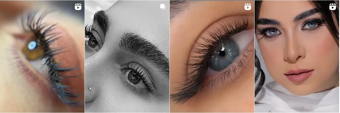 نمونه کار سالن زیبایی مینل بیوتی